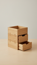 Oak Modular Storage Bin